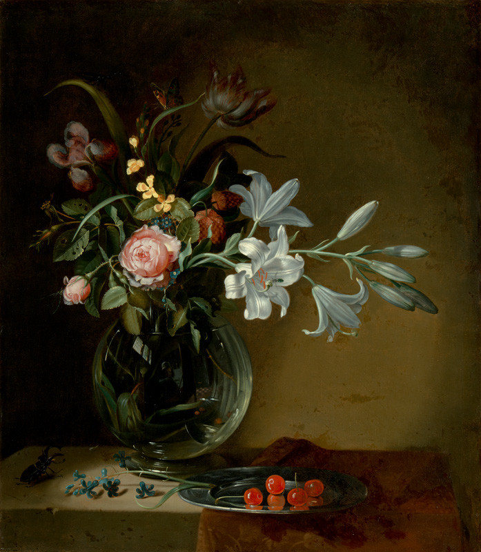 Jacob Marell - Váza s květinami