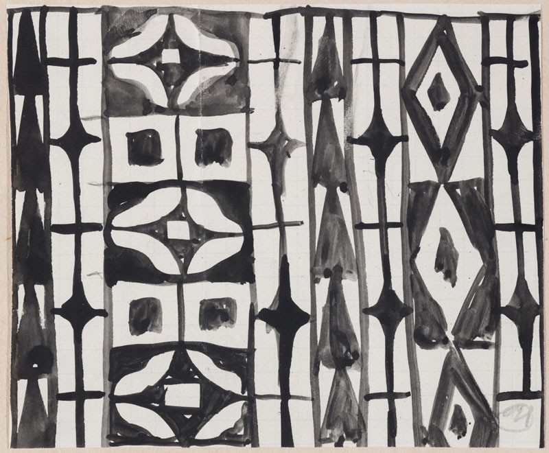 Josef Hoffmann - Study of geometric ornament