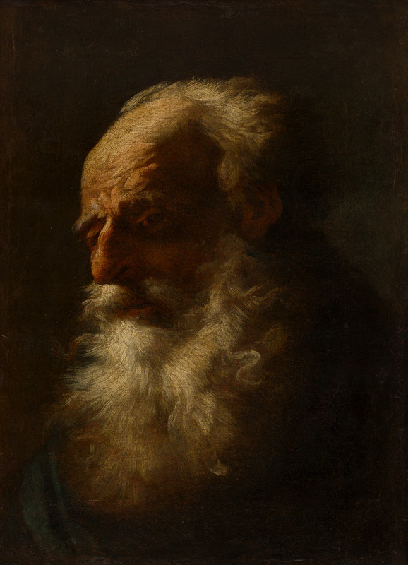 Petr Brandl - The head of an old man
