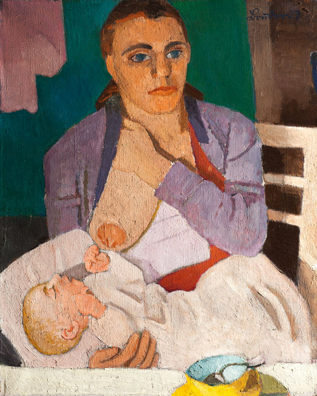 Anton Bruder - Matka a dítě