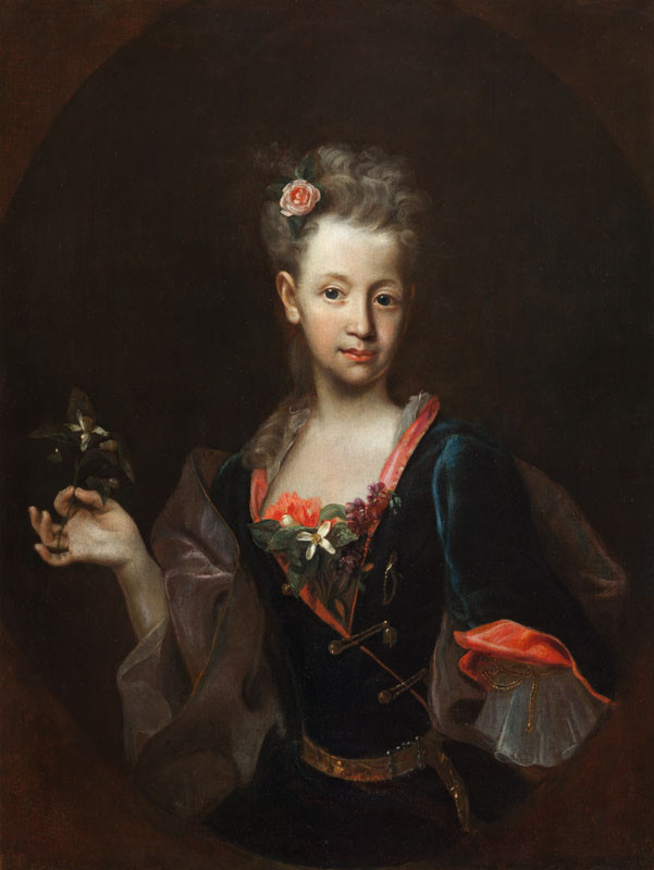 Johann Kupezky - Portrait of Hedwig Franciska Wussin