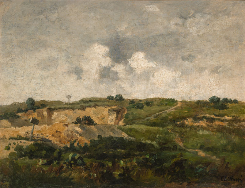 Antonín Chittussi - A Sand - Pit Outside Town (From the Vicinity of Paris)