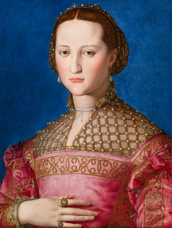 Agnolo Bronzino - Portrét Eleonory z Toleda