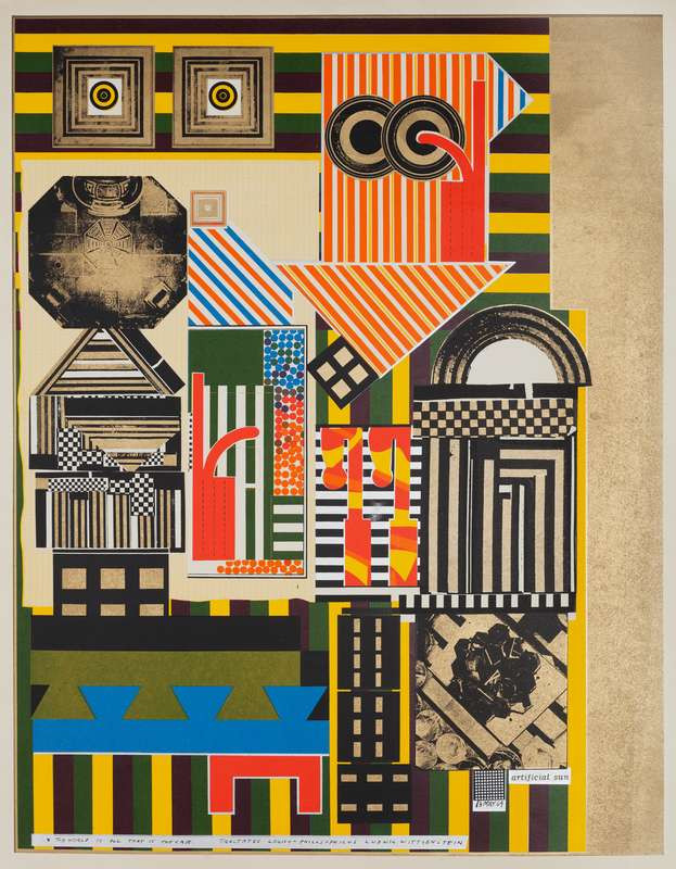 Eduardo Paolozzi - Artificial Sun, 1st sheet from the As Is When series