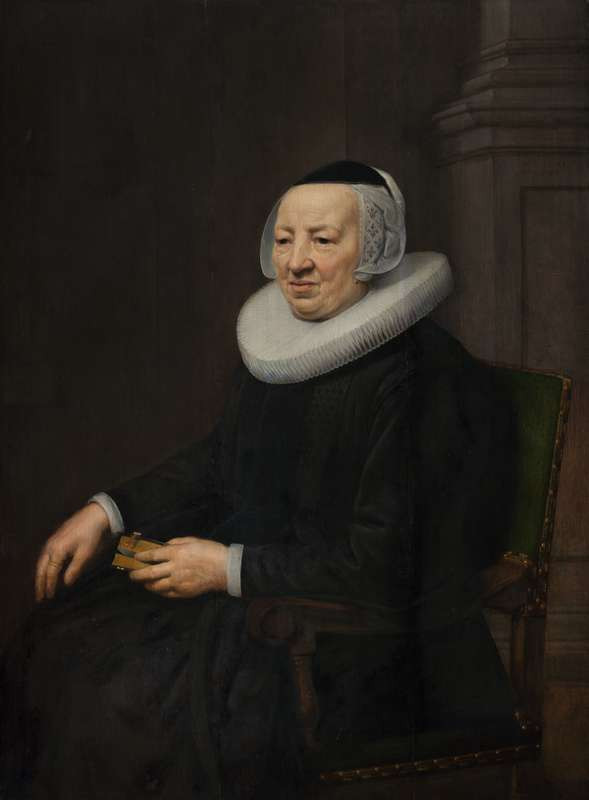 Jan Anthonisz van Ravesteyn - Podobizna staré ženy