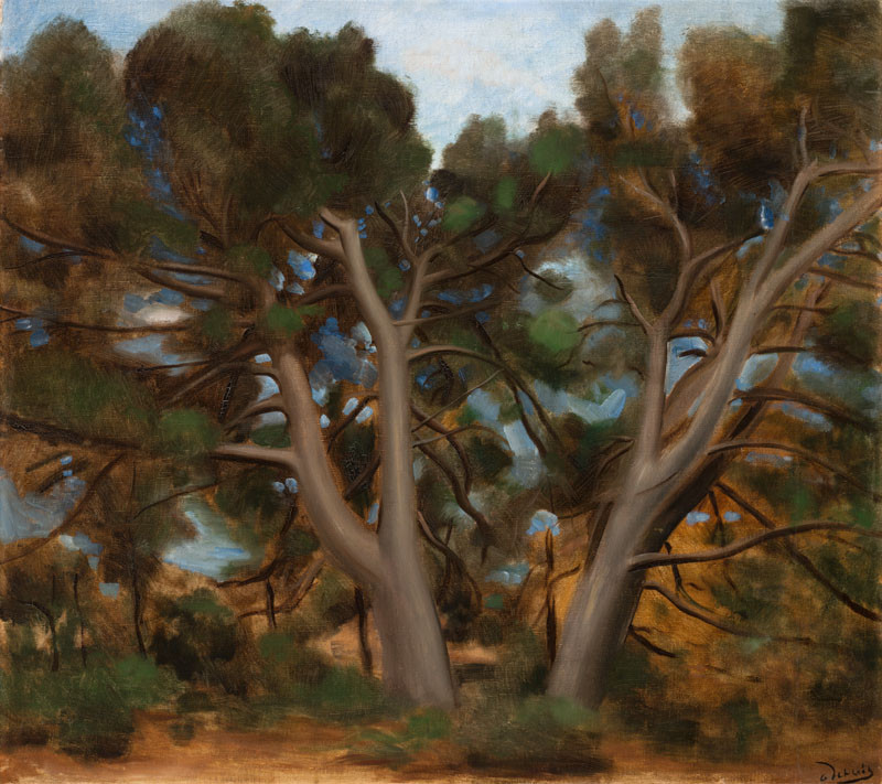 André Derain - Krajina se stromy