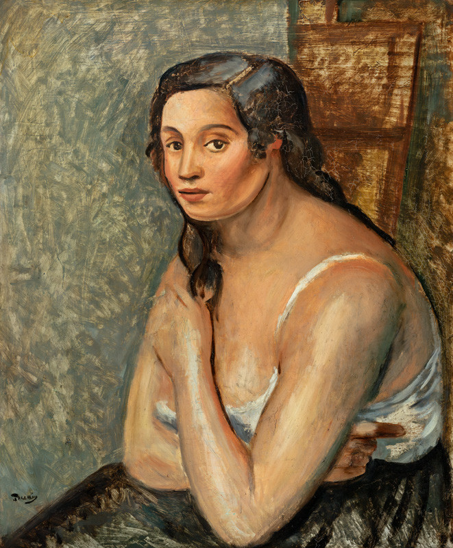 André Derain - Sedící žena