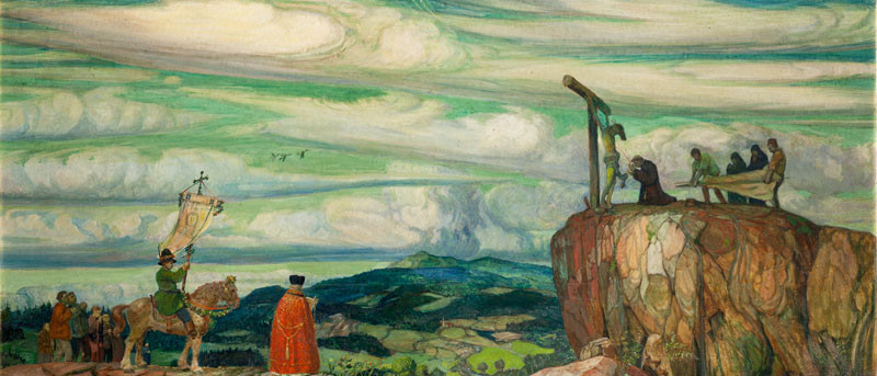 August Brömse - Milostný obraz