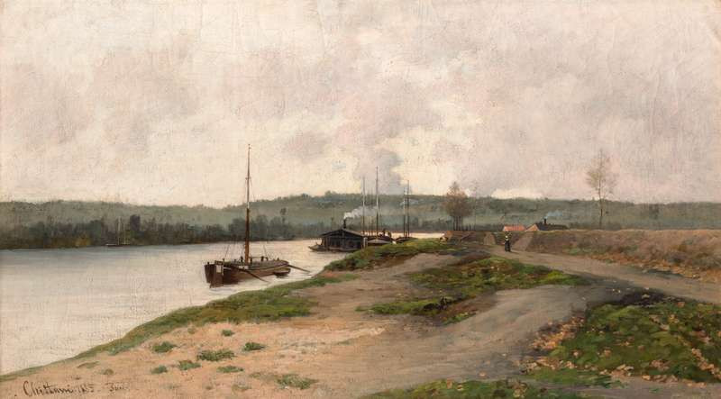 Antonín Chittussi - Landscape with the Seine