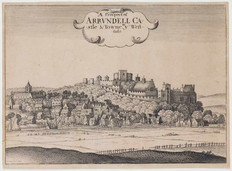 Wenceslaus Hollar - Arundel Castle