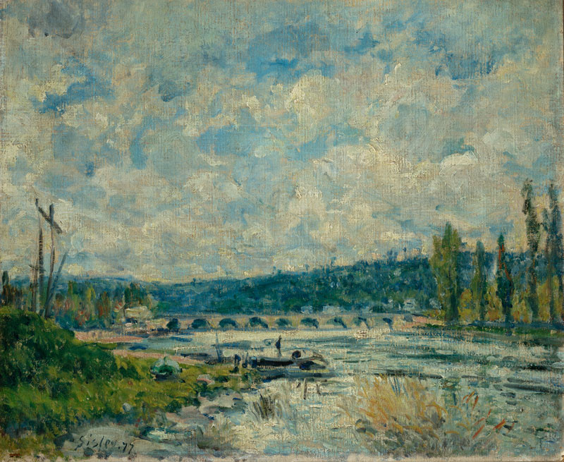 Alfred Sisley - The Bridge at Sèvres
