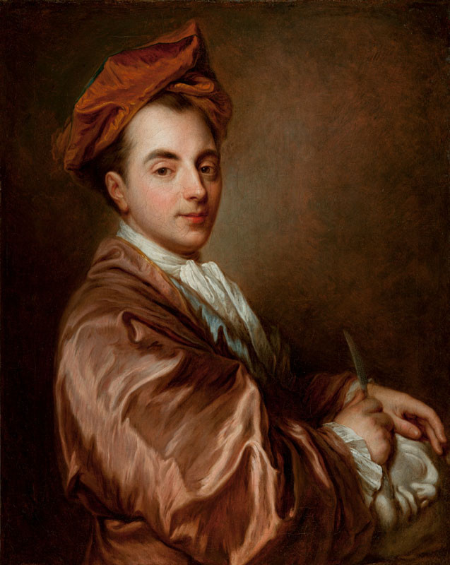Jean-Baptiste Santerre - Portrait of a Young Sculptor