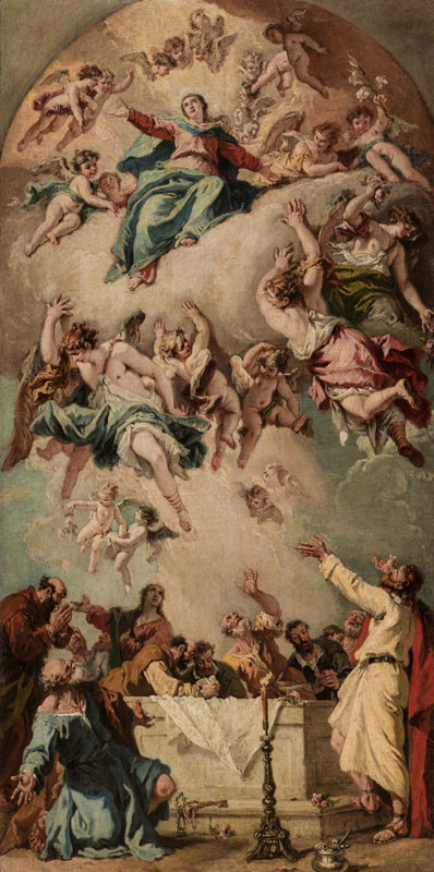 Sebastiano Ricci - Assumption of the Virgin Mary