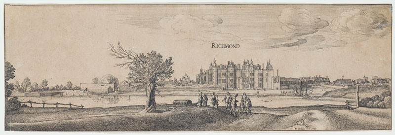 Wenceslaus Hollar - View of Richmond Palace