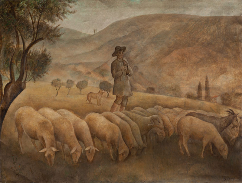 Otakar Kubín (Coubine) - Pastýř