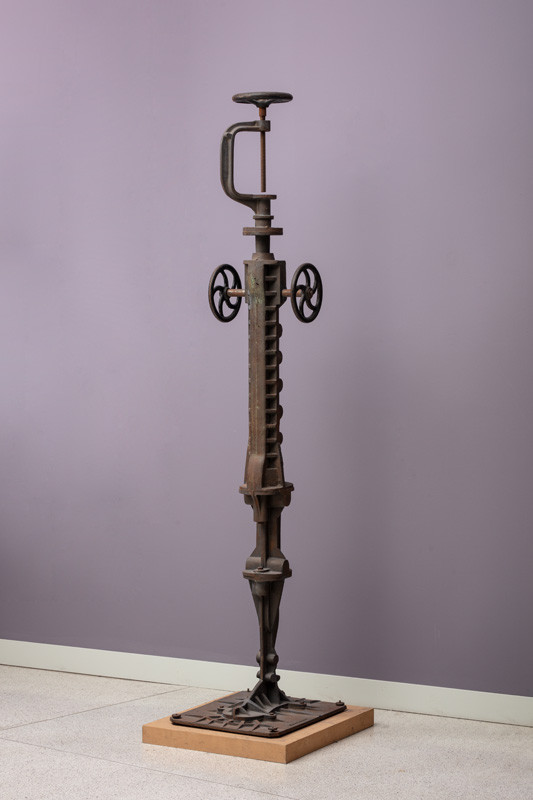 Karel Nepraš - Figural Sculpture (with a screw)