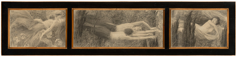 Jan Preisler - Vítr a Vánek – triptych