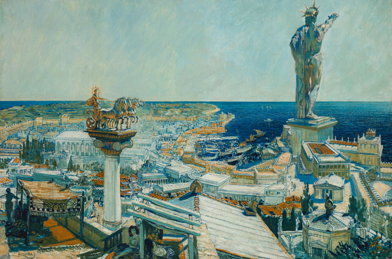 František Kupka - Colossus of Rhodes