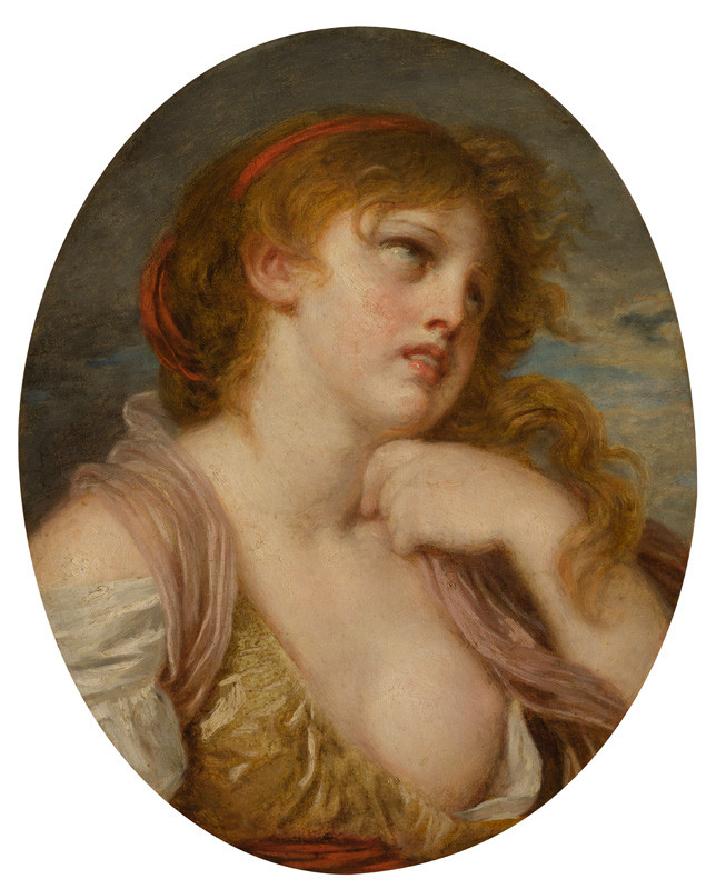 Jean Baptiste Greuze - Mladá dívka