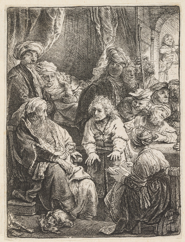 Rembrandt Harmenszoon van Rijn - Josef vypravuje své sny