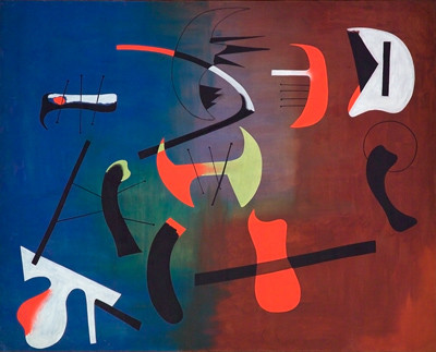 Joan Miró - Kompozice (Obraz)
