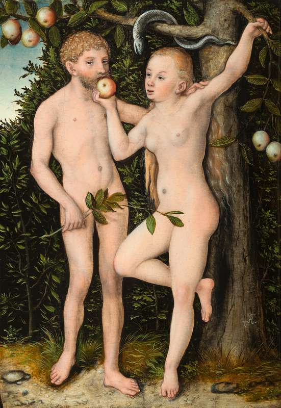 Lucas Cranach st. - Adam a Eva