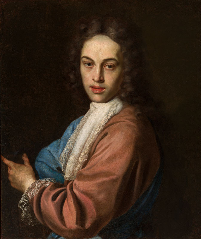 Johann Kupezky - Portrait of Michael Kreisinger of Eckersfeld in His Youth
