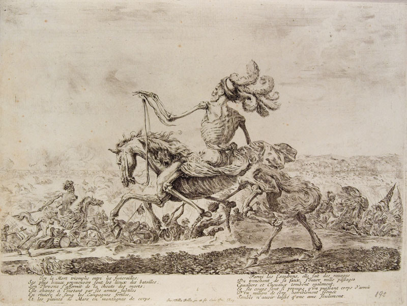 Stefano della Bella - engraver - Death on the Battlefield