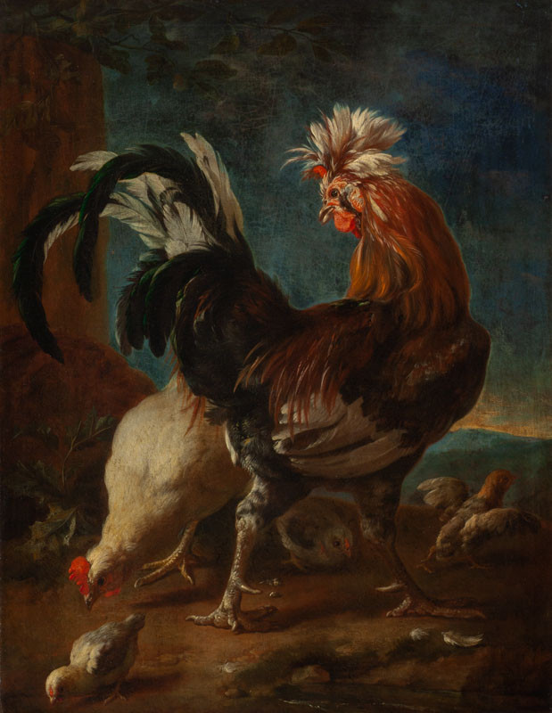 Franz Werner Tamm - Rooster and Hen