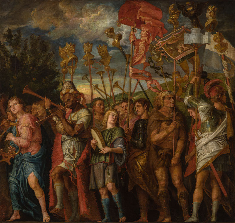 Erasmus II. Quellinus, Peter Paul Rubens - Césarův triumf