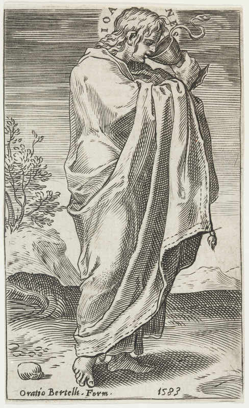 Agostino Carracci - engraver - St John