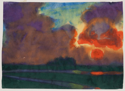 Emil Nolde - Evening Sun