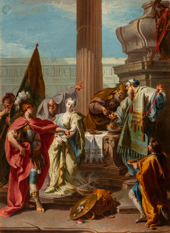 Giovanni Battista Pittoni - The Sacrifice of Polyxena