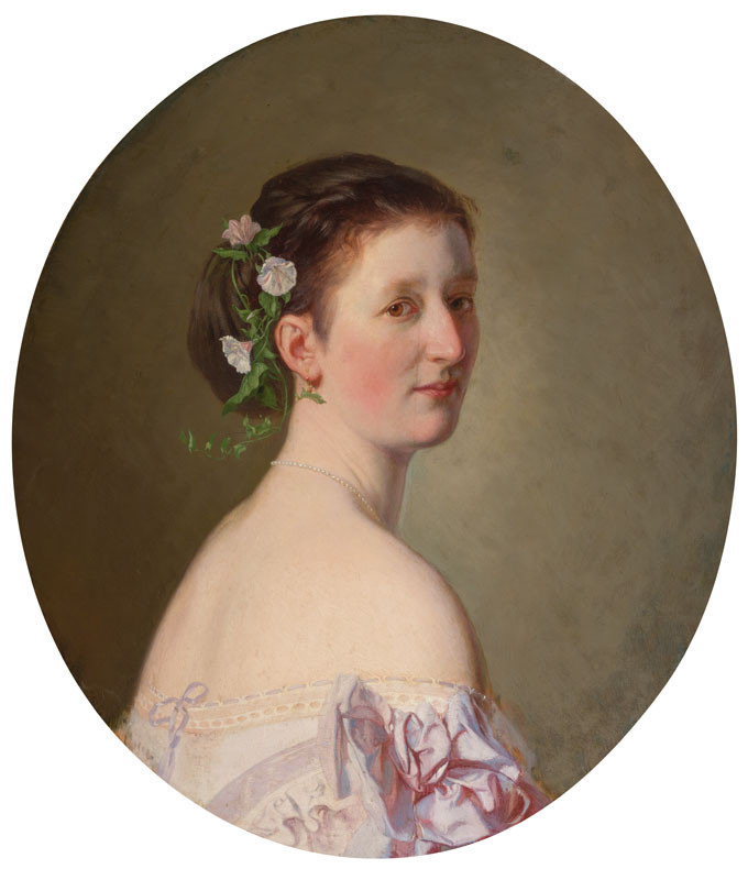 Josef Mánes - Portrait of Johanna Baroness Kotz