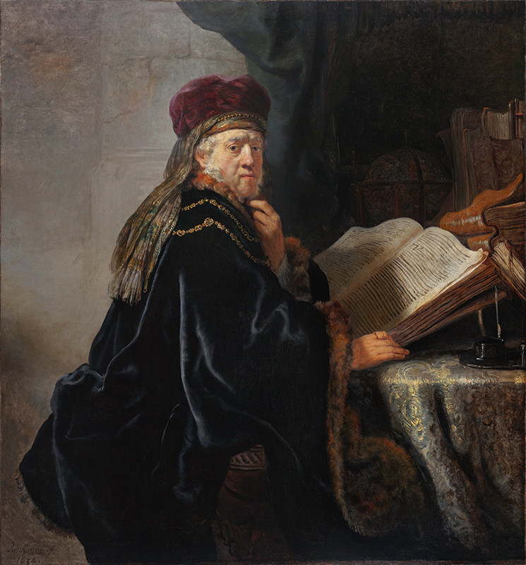 Rembrandt Harmenszoon van Rijn - Učenec ve studovně