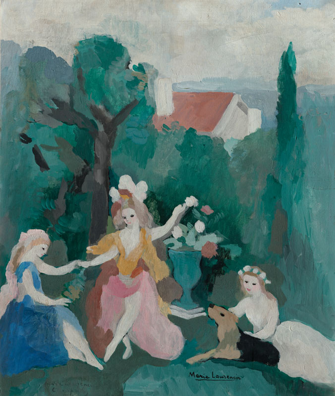Marie Laurencin - Girls in a Landscape