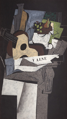 Georges Braque - Zátiší s kytarou I.