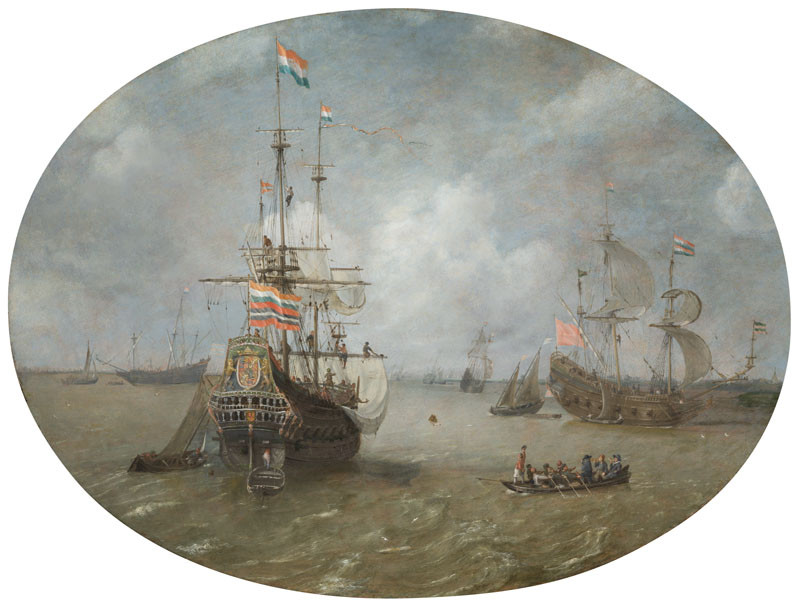 Jan Borritsz. Smit - Embarkation of the Admiralty