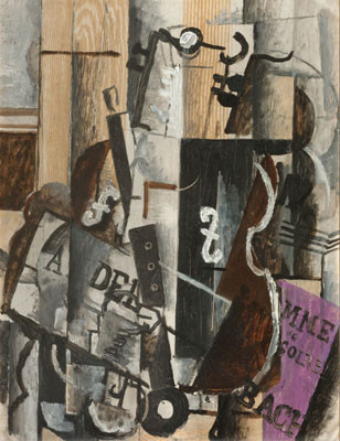 Georges Braque - Housle a klarinet