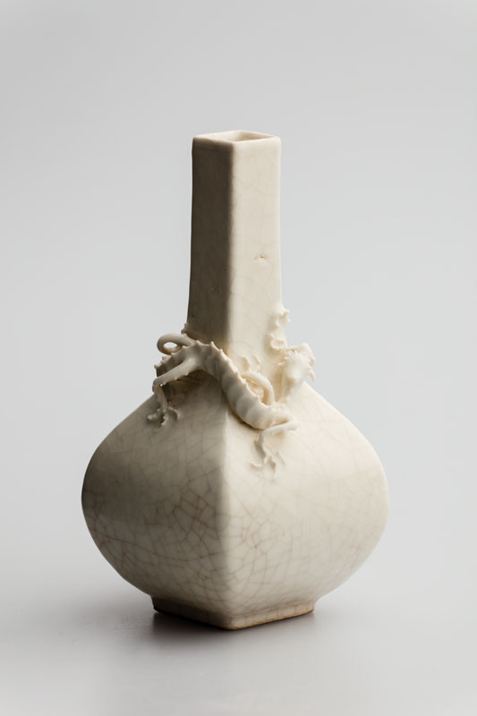 Anonymous - Vase with moulded dragon