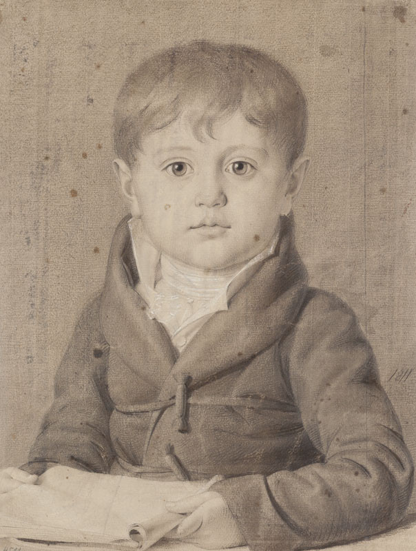 František Tkadlík - Portrait of Jan Srdinko’s Son, Josef
