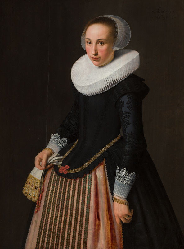 Nicolaes Eliasz Pickenoy - Portrait of a Fifteen-Year-Old Young Lady