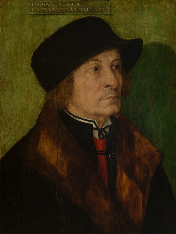 Anonym - Portrait of a Man, Aged 62 (Husband of Dorothea Jörg)