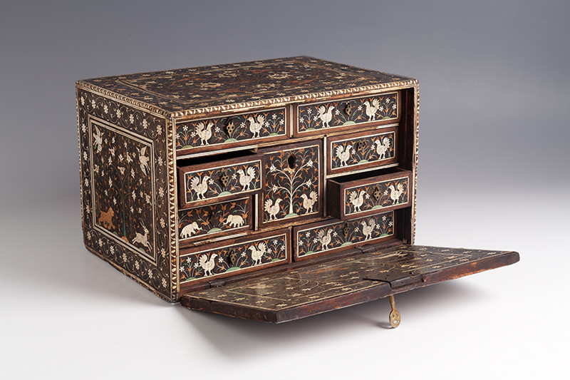 Anonymous - Cabinet with Hunting Scene