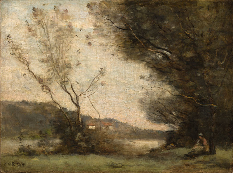 Jean-Baptiste Camille Corot - U řeky
