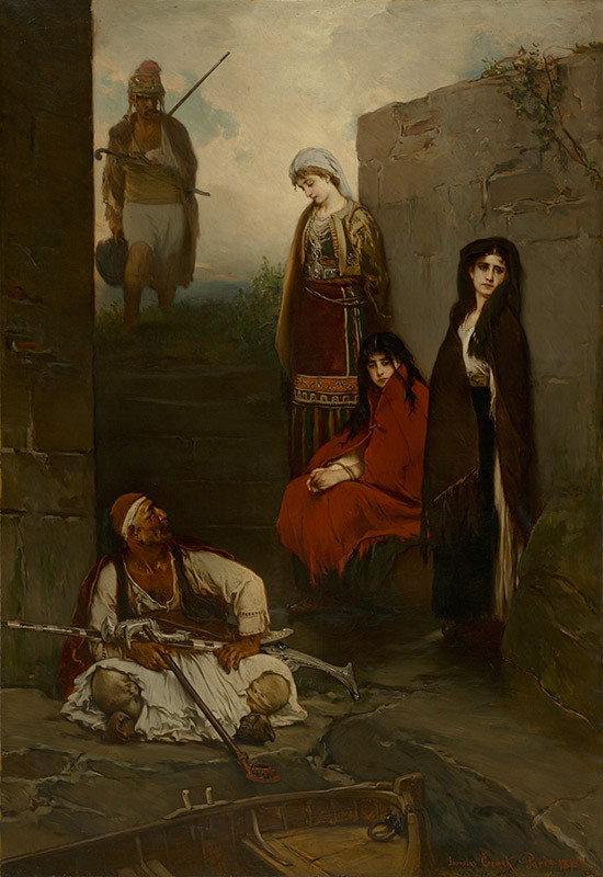 Jaroslav Čermák - Captives (Captive Montenegrin Women)