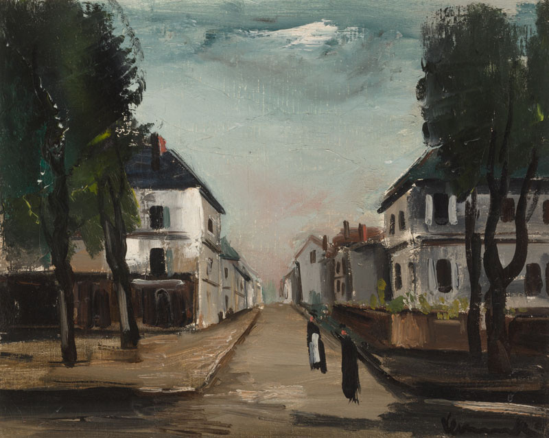 Maurice de Vlaminck - Street in a Small Town