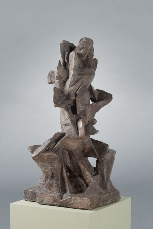 Otto Gutfreund - Lovers (Embracing Figures)