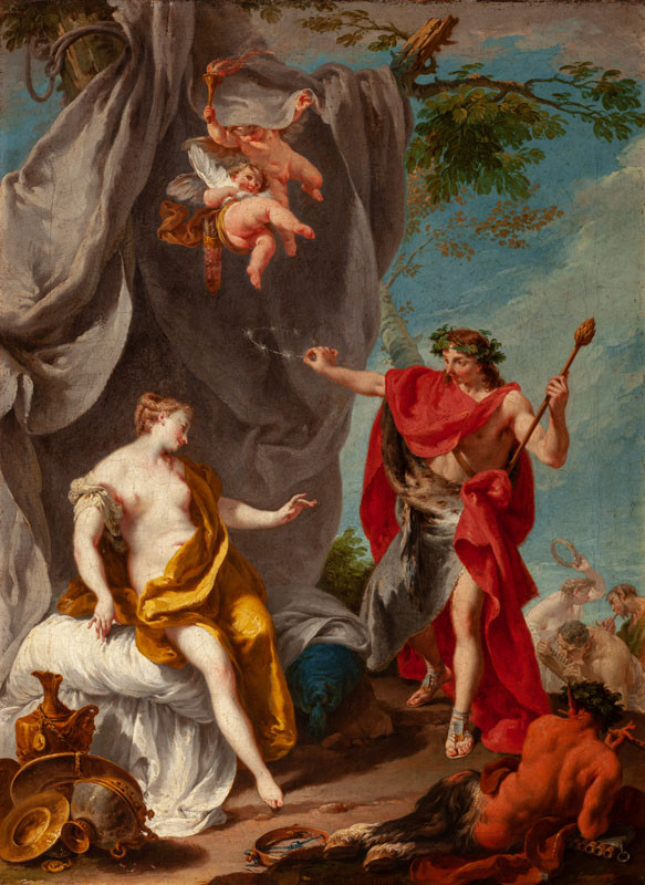 Giovanni Battista Pittoni - Bakchus a Ariadna
