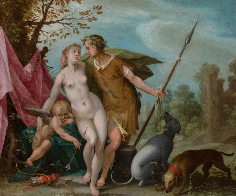 Aegidius Sadeler - Venus and Adonis